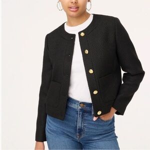 {J. Crew} tweed lady jacket
